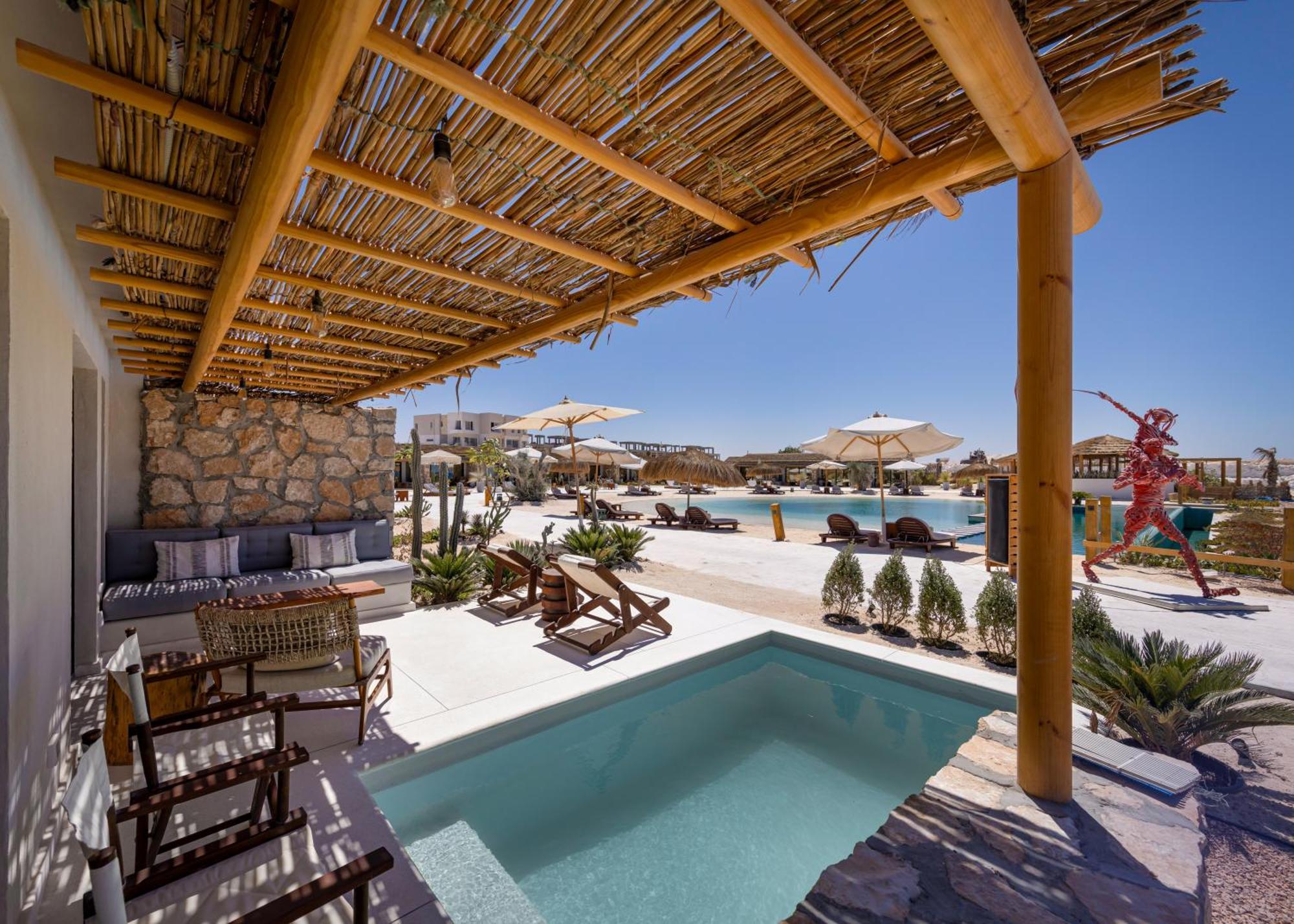 Marmarica Boutique Cabanas - Ras El Hekma - North Coast Mersa Matruh Exteriör bild